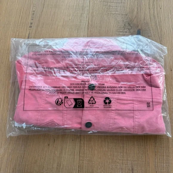 Konges Slojd NEW NWT Pink Lucky Jacket - Pink Flamingo Plume (18M) - Picture 9 of 11